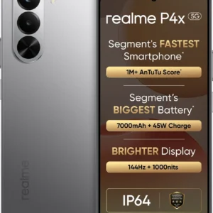 realme P4x 5G (Matte Silver, 128 GB)